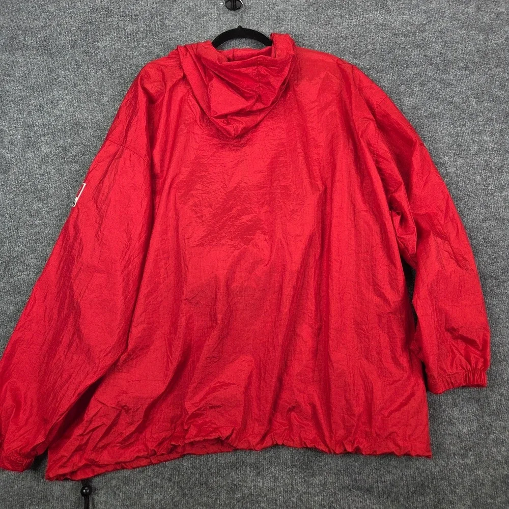 Vintage Marlboro Jacket Mens XXL Unlimited Windbreaker Packable 1/2 Zip Anorak
